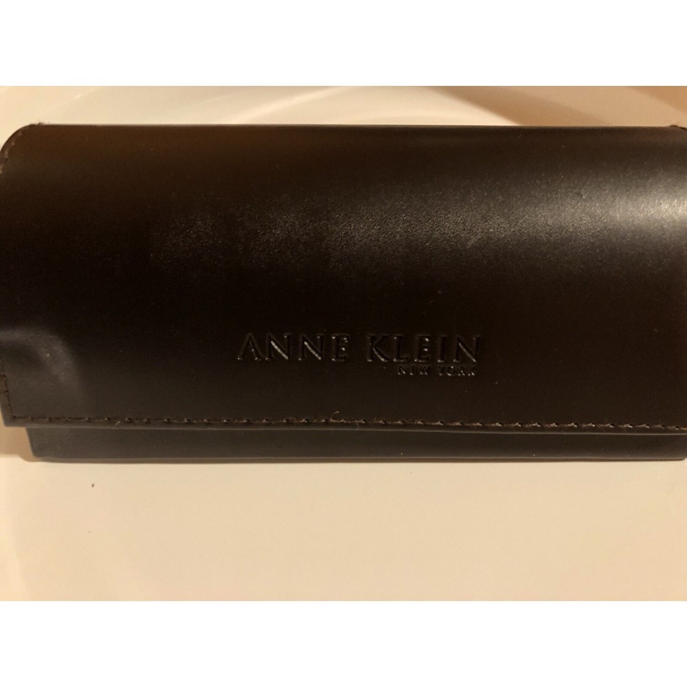 Anne Klein New York Sunglasses Hard Case Only Magnetic Snap Black